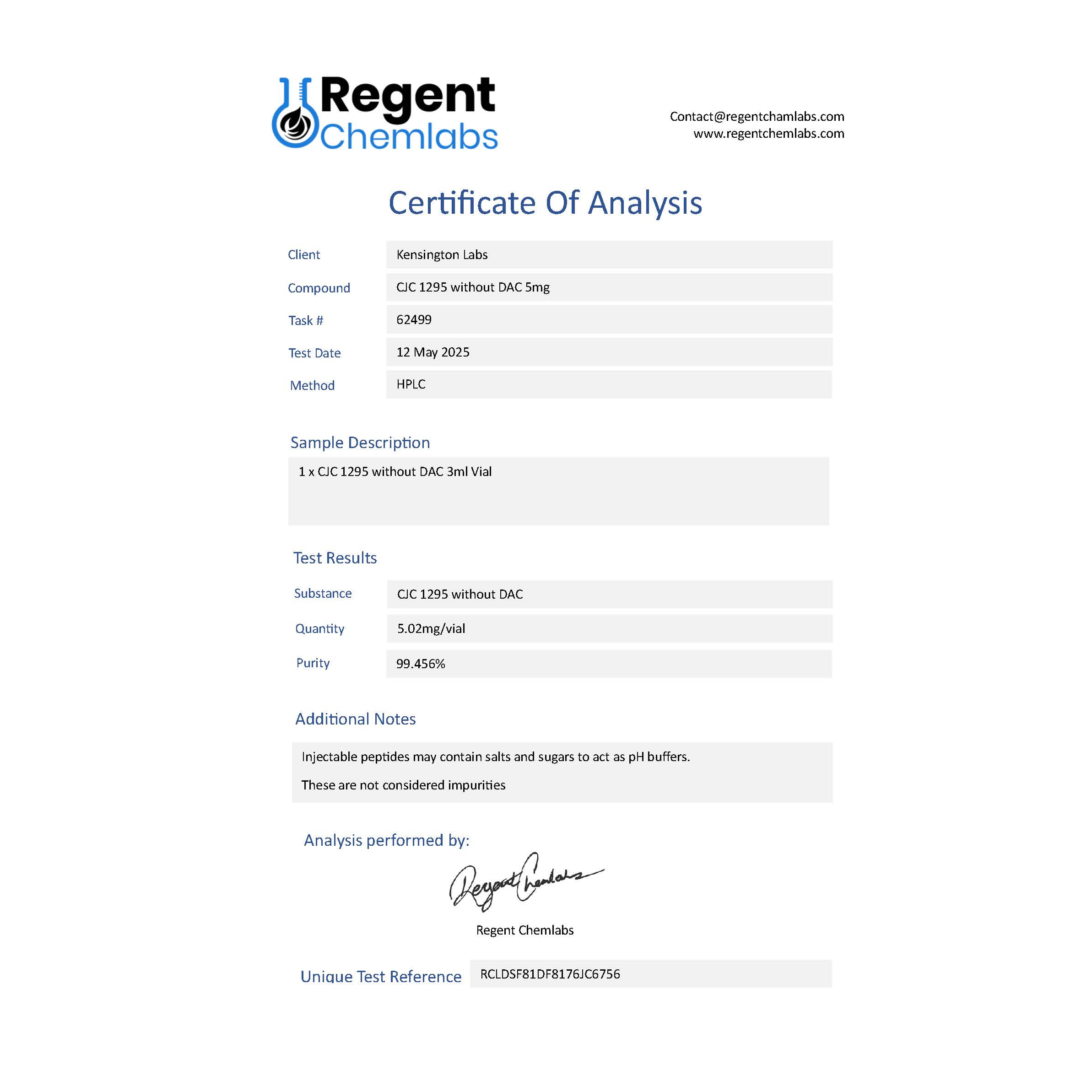 CJC-1295 (no DAC) 5mg & Ipamorelin 5mg Stack - Image 2